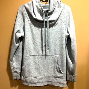 Cowl neck hoodie
